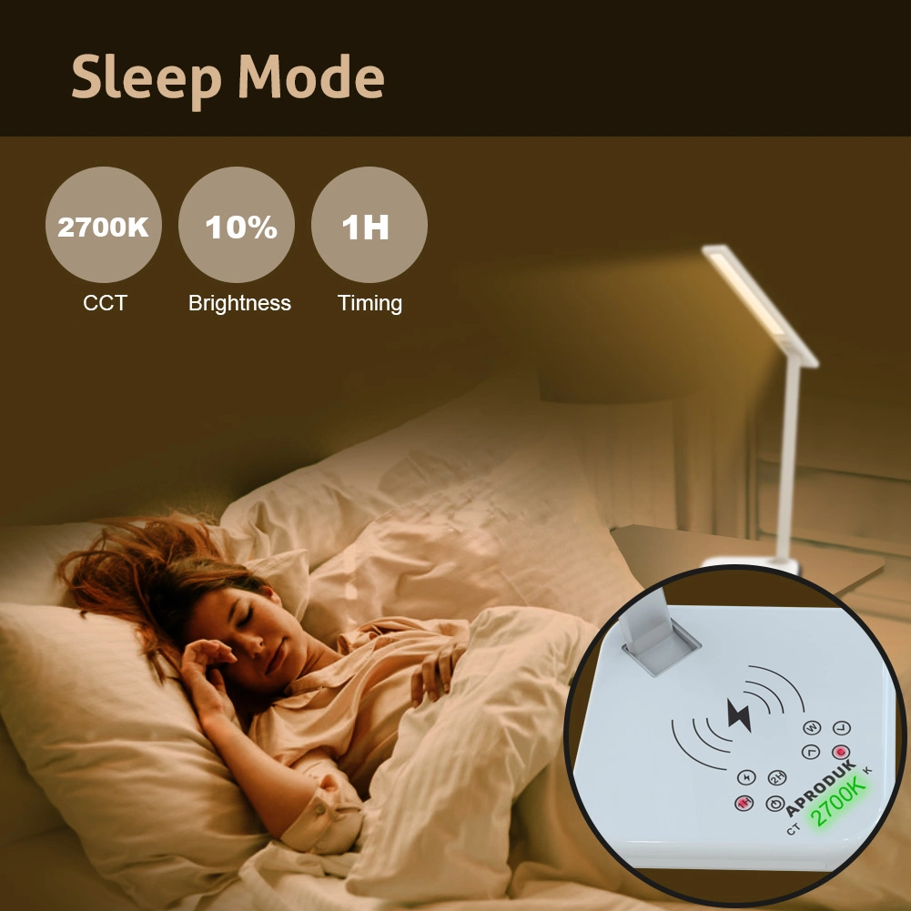 5W 7W Desk Lamp Table Light for Reading, Sleeping