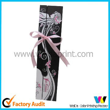 custom hair extension paper box with logo