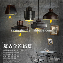 iron various shape drop light,windbell wrounght iron pendant lighting,vintage windbell windchime lamp