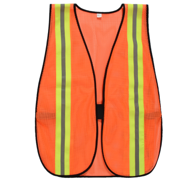 100% polyester mesh Cheap reflective warning vest