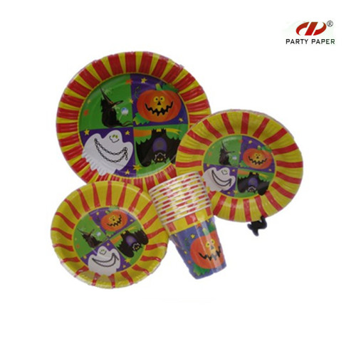 Hot bán hàng chất lượng khách hàng Halloween Tableware Set