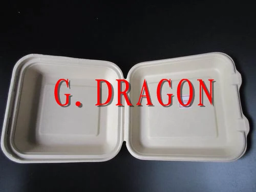 Biodegradable Disposable Sugarcane Bagasse Food Containers