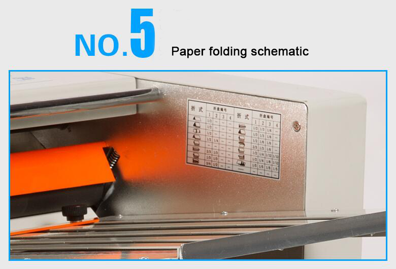 A4 Paper Folder Machine: Letter Envelope Brochure Folding Machine, High ...