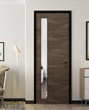 Latest Design Wood Door Apartment Door Toilet Door