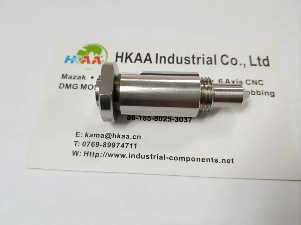 Customized Zinc Plated Steel Ball Spring Plunger with Slot Head