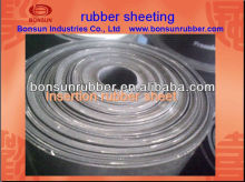 BONSUN 1mm to 50mm thickness sbr rubber sheet with cloth insertion