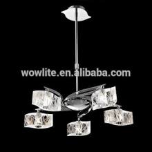 Modern style Fancy lighting K9 crystal pendant lamp D1361-5