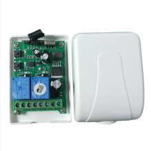 2CH 10A Relay Receiver Module with RF Remote Transmitter - Wireless DC 12V-48V Control Switch