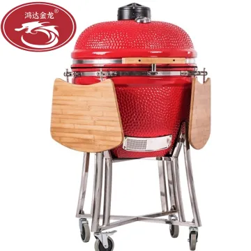 Big Black Egg BBQ Charcoal Grill Ceramic Inch Kamado Egg Grill