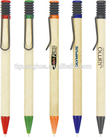 ECO friendly promotional paper ball pen