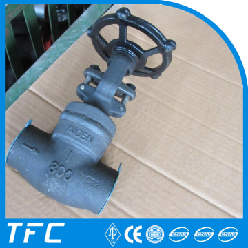 socket weld welded bonnet gate valve