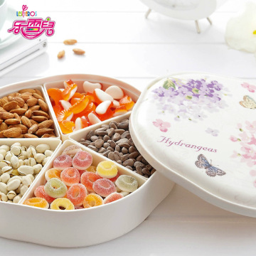 N138 Separable Dish,Plastic candy and Nut Dish
