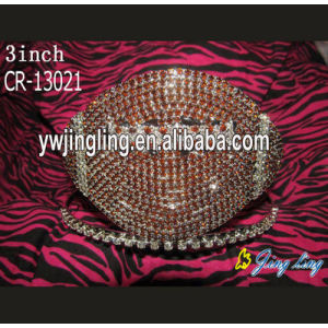 Custom Solid Rhinestone Pageant Tiaras