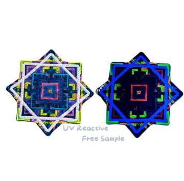 UV Flow Stars Spinning Toy for Rave Parties