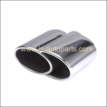SEMI OVAL EXHAUST TAILPIPE STAINLESS STEEL TIP