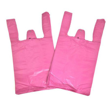 0.8nil 1mil 2mil Thick Strong Embossed Carrier Produce Plastic Grocery T Shirt Packaging Shopping Bag