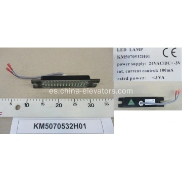 china lampara led km5070532h01 para peine de escalera mecanica kone fabricantes