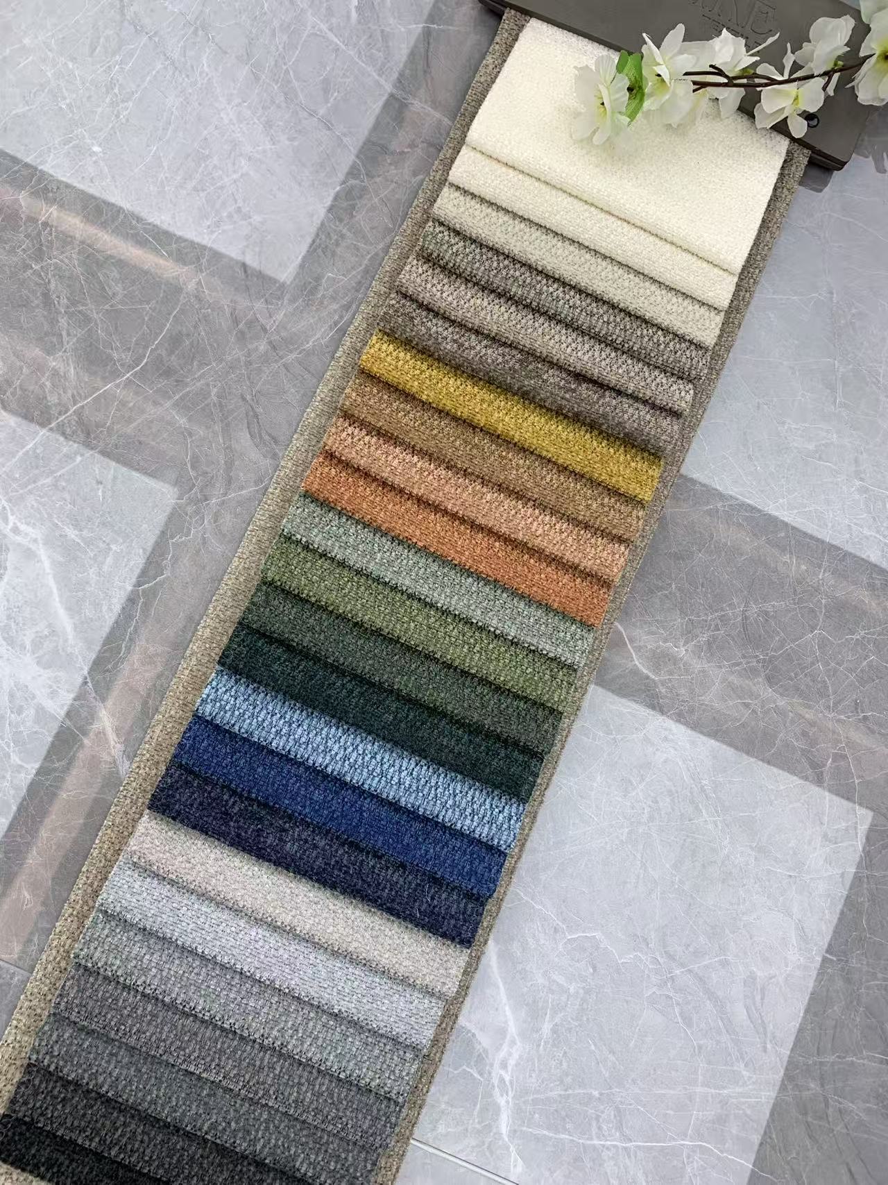 Tela de chenilla para tapicería Chenille Fabric for Upholstery