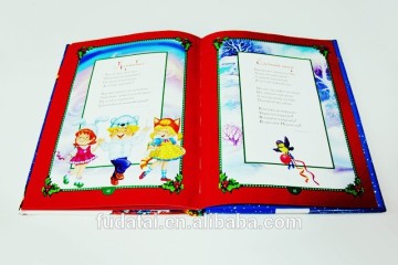 FDT Customized Printing Colorful and qualified Christmas CD book