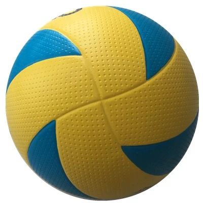 Eight Panels Blue Color Rubber Volleyball