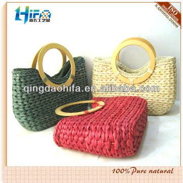 HIFA Cornhusk Straw Fashion Handbag