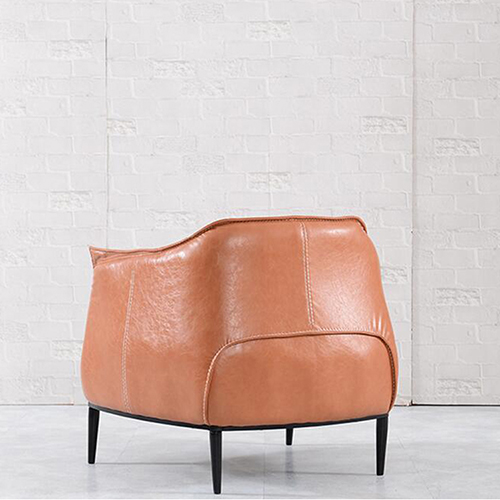 Leather Single Lounge Sofa