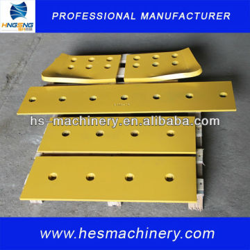 D6D Wear-resisting manganese steel Bulldozer spare parts Cutting edges End bits