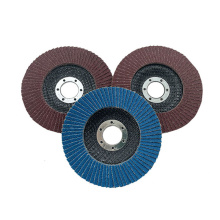 grinder flap disc 4" aluminium oxide grinding wheel