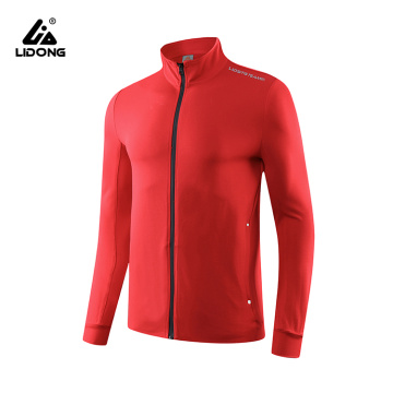 Veste de course pour hommes rouges