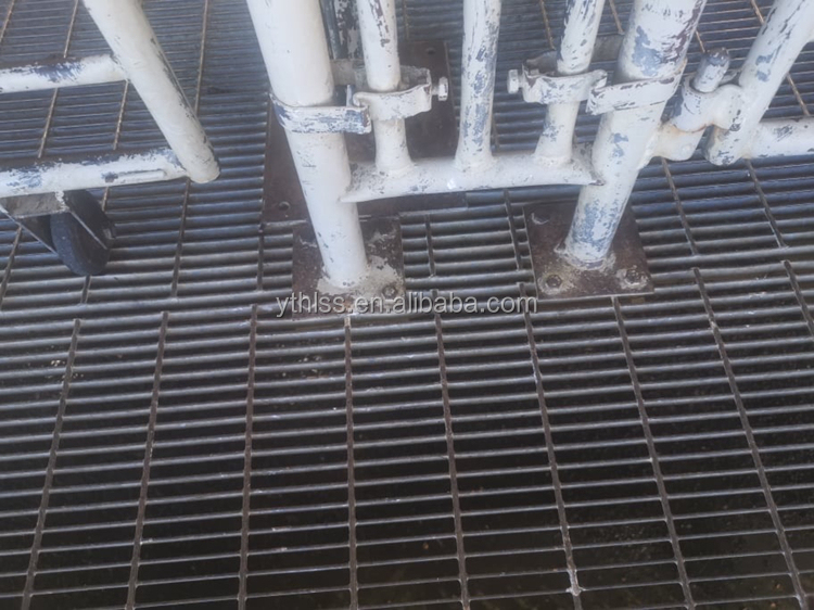 Heavy duty metal walk grate panel steel floor grates