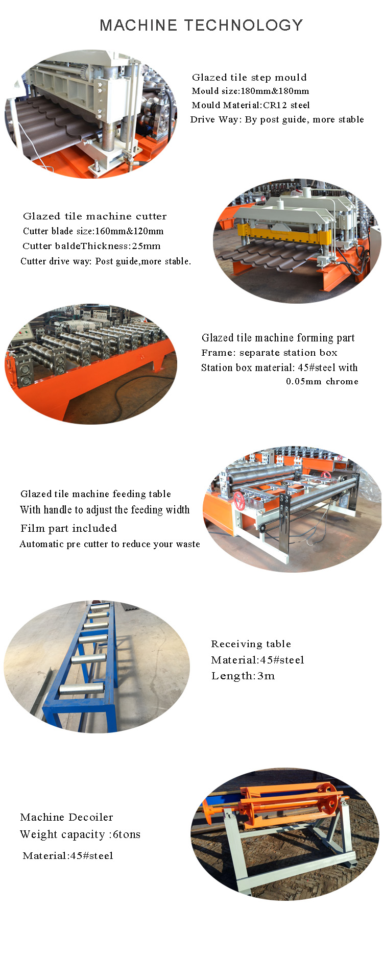 New 1100 Metal glazed tile roofing cold roll forming machine manufacturers