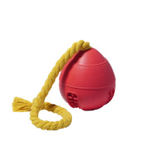 Interactive Dog Treat Ball Toy - Slow Feeder & Teeth Cleaner