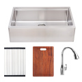 High-quality 33 inch apron single bowl kitchen sink