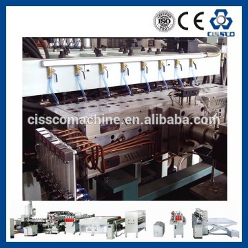 PP/PE/PC HOLLOW GRID SHEET MAKING MACHINE, PC/PP HOLLOW GRID SHEET EXTRUSION MACHINE