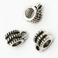 Antique Alloy Connector Charms Crafts Bail Beads Candp Clasp Bracelet Connector Diy Jewelry Making Jewelry