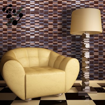 SMP16 Fashion Design Mosaic Crystal Glass homer mosaic wall tile