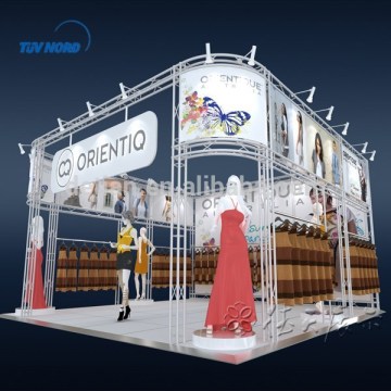 20ftx20ft exhibition booth,aluminum display stand booth