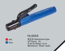 Netherlands Type Electrode Holder HL500A