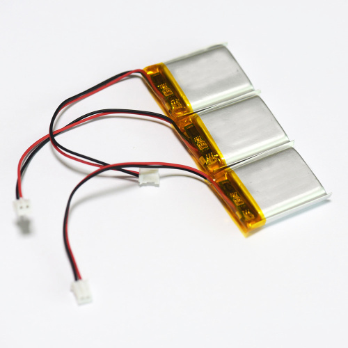 3,7 V 500 mAh Li-Polymer-Batterie mit PCM und Stecker