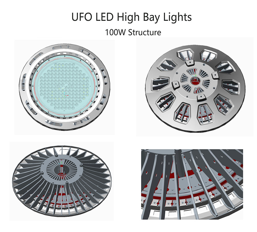 UFO Lights of high bay lighting