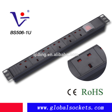 1U BS 1363 socket