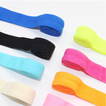 One Inch Plush Silicone Backed Fold Over Elastic 18mm