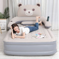 Cama de colchón de aire suave con backrest bear cama