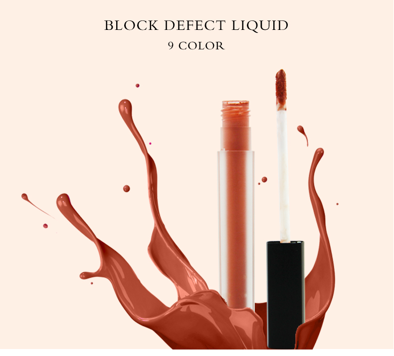 9 Colors Concealer block defect liquid Moisturizing Brightening Beauty Makeup