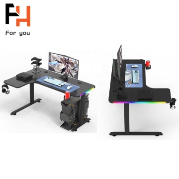 RTS Hot Selling Corner Gaming Computer Table