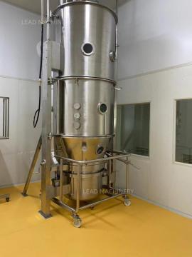 Instant drink fluid bed granulator