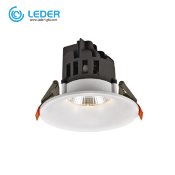 LEDER Aluminnum Warm White 15W LED Downlight