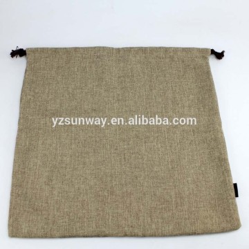 2015 hot sale drawstring gift hessian bag