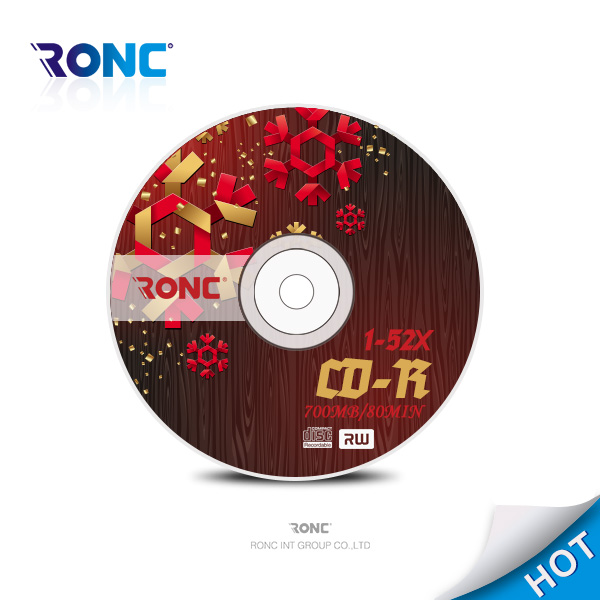 Christmas Promotional Gift Blank CD-R with 700MB