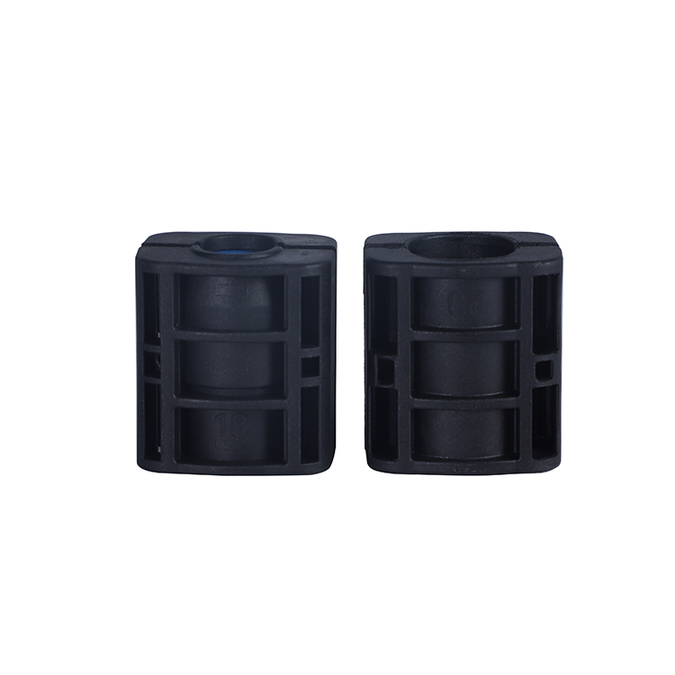 Black divisible HDPE micro duct connector gas connector fittings